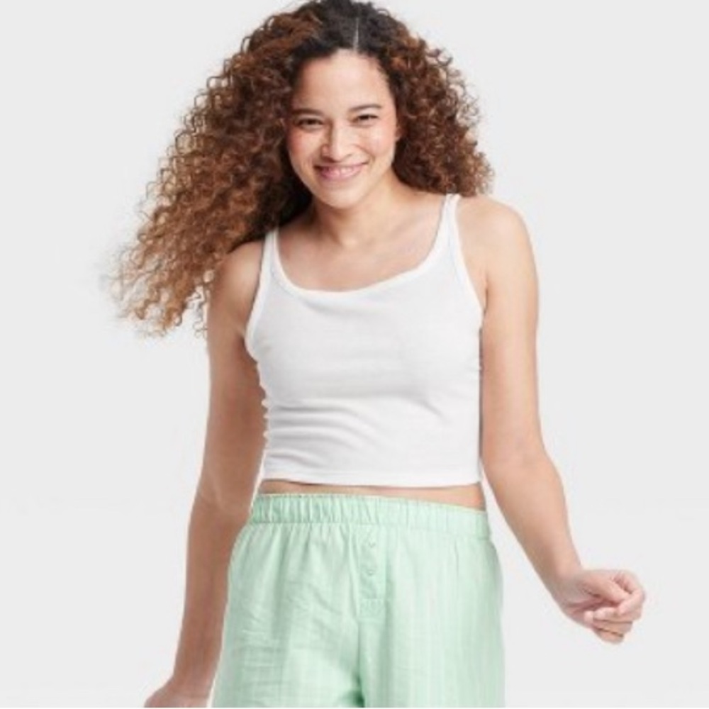 Cropped PJ Tank - Picture 3 of 6